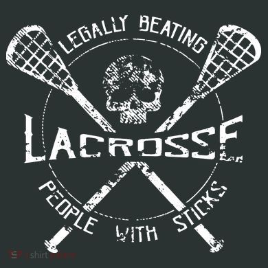 Lacrosse: Legally Beating People With Sticks Infant Baby Jersey Bodysuit