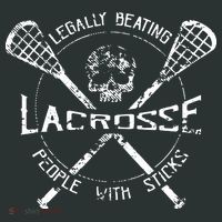 Lacrosse: Legally Beating People With Sticks Infant Baby Jersey Bodysuit thumb 2