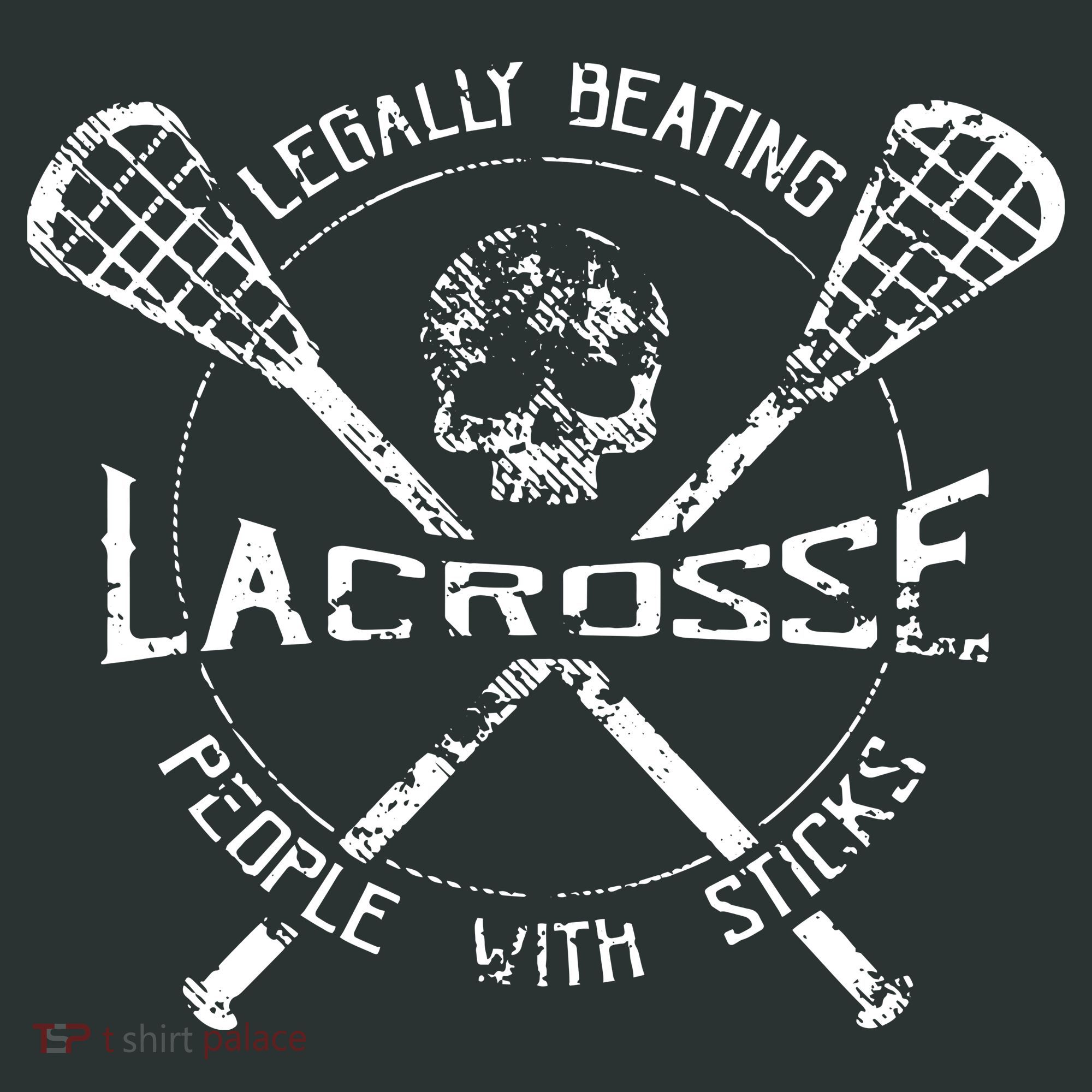Lacrosse: Legally Beating People With Sticks Infant Baby Jersey Bodysuit