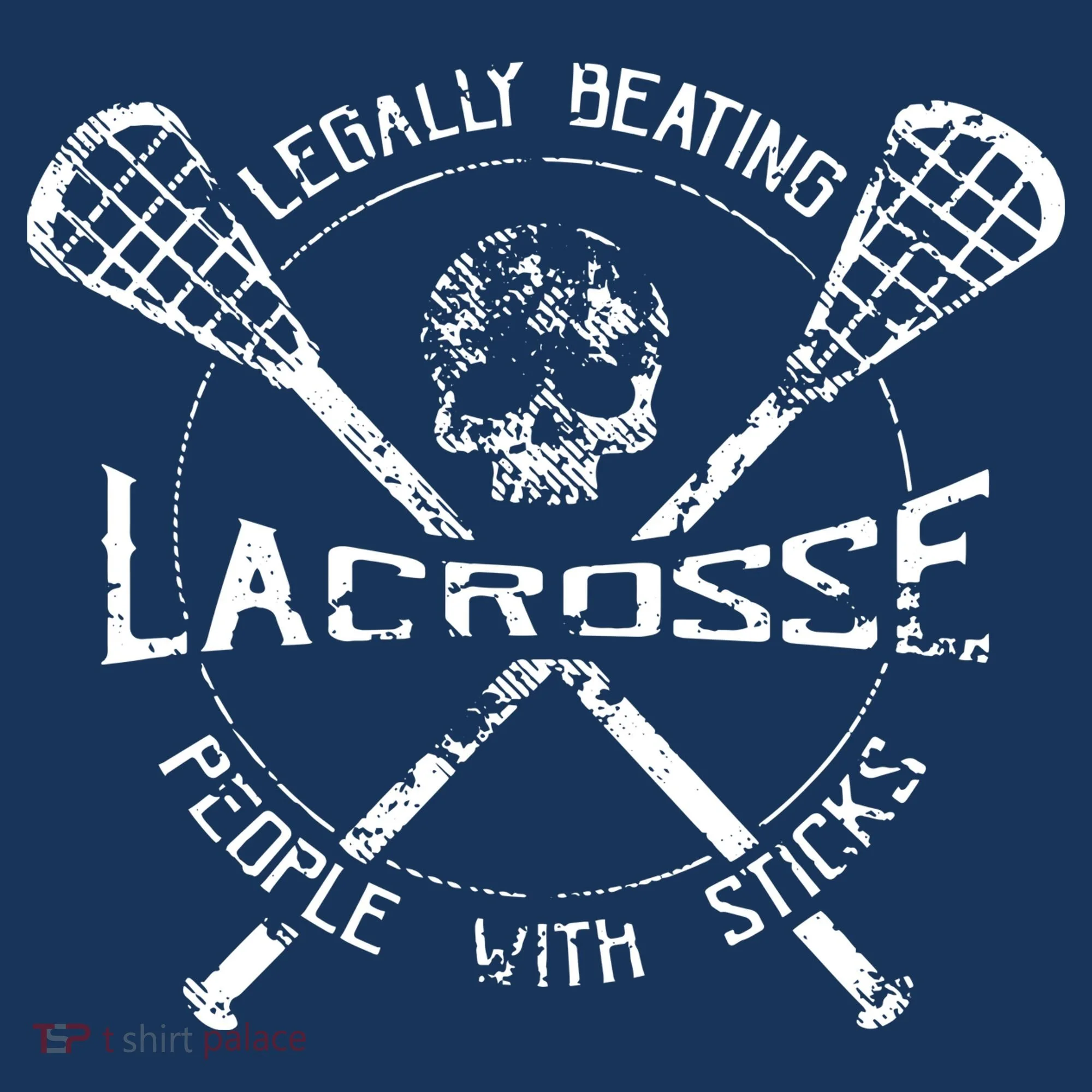 Lacrosse: Legally Beating People With Sticks Long Sleeve Shirt
