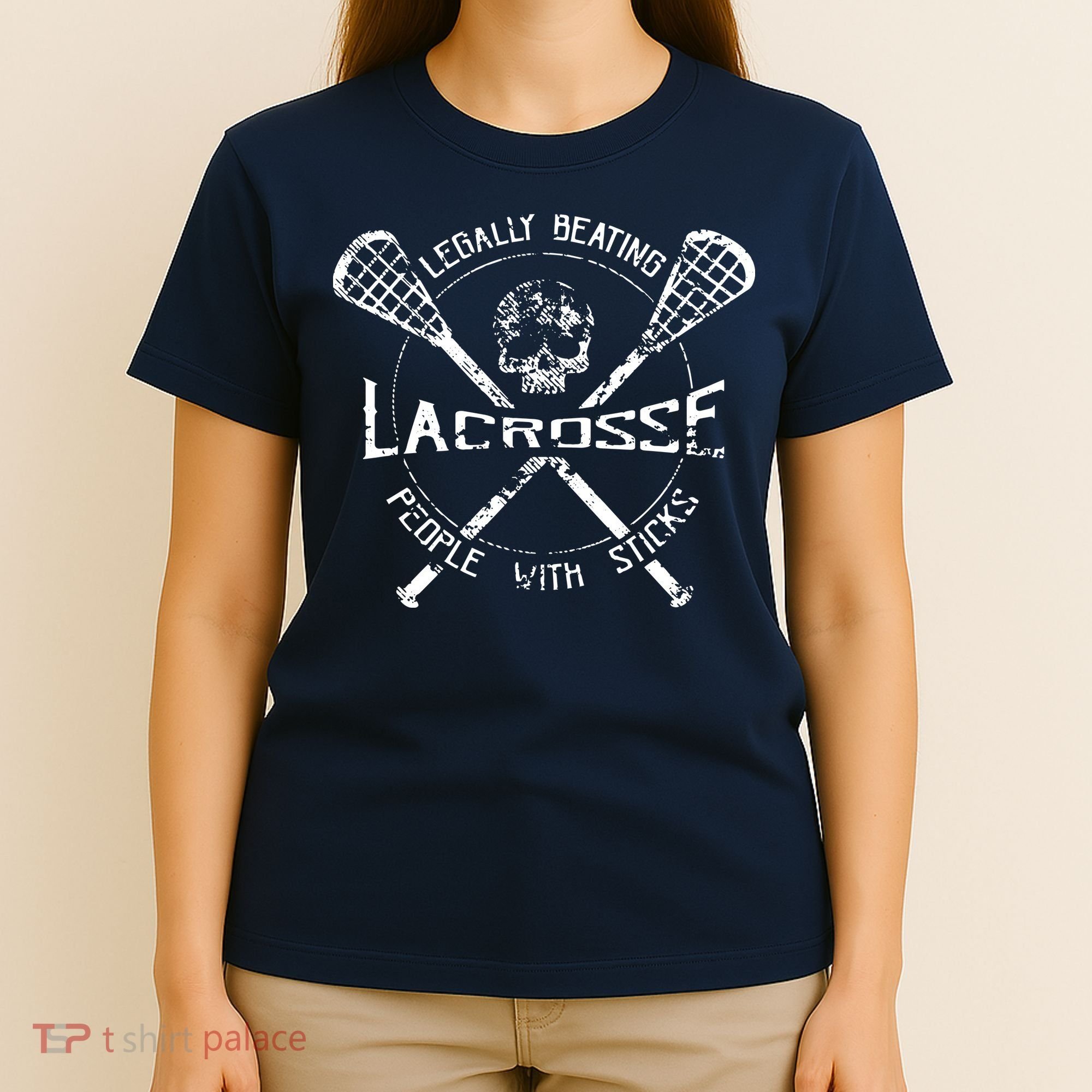 Lacrosse: Legally Beating People With Sticks T-Shirt