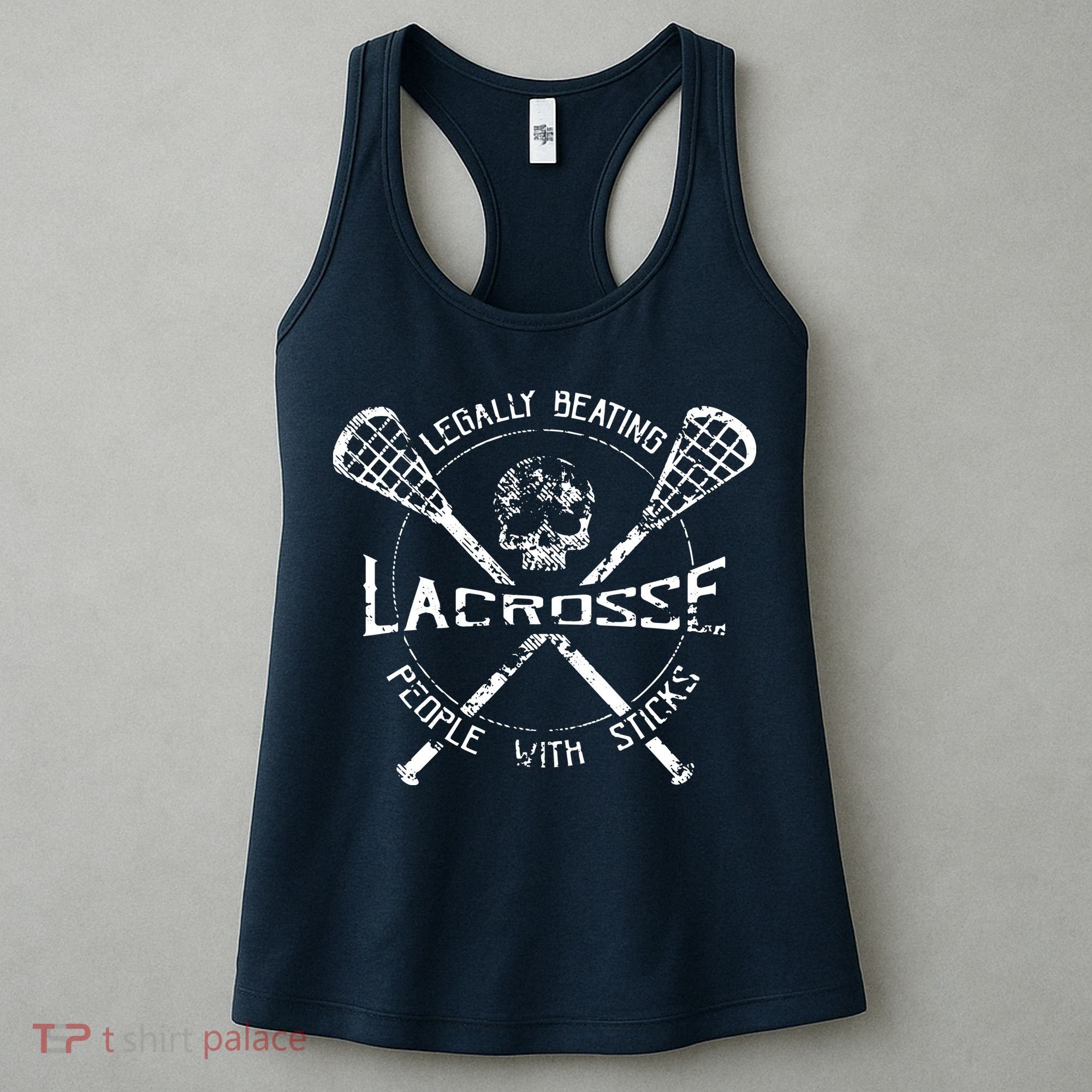 Lacrosse: Legally Beating People With Sticks Women's Tank Top