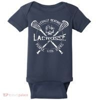 Lacrosse: Legally Beating People With Sticks Baby Bodysuit thumb 0