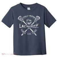 Lacrosse: Legally Beating People With Sticks Toddler T-Shirt thumb 0