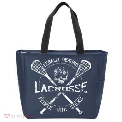 Lacrosse: Legally Beating People With Sticks Tote Bag