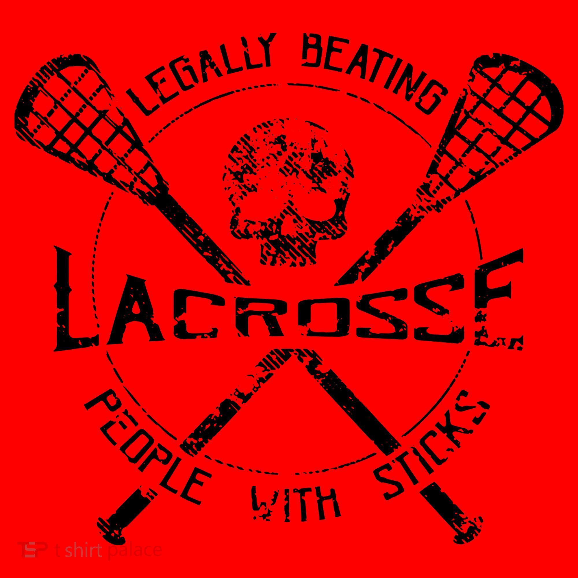 Lacrosse: Legally Beating People With Sticks Santa Hat