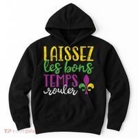 Laissez Les Bons Temps Rouler Mardi Gras New Orleans Hoodie thumb 0
