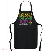 Laissez Les Bons Temps Rouler Mardi Gras New Orleans Apron thumb 0