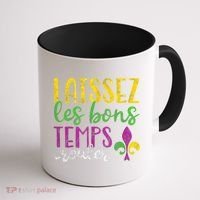 Laissez Les Bons Temps Rouler Mardi Gras New Orleans Coffee Mug thumb 1
