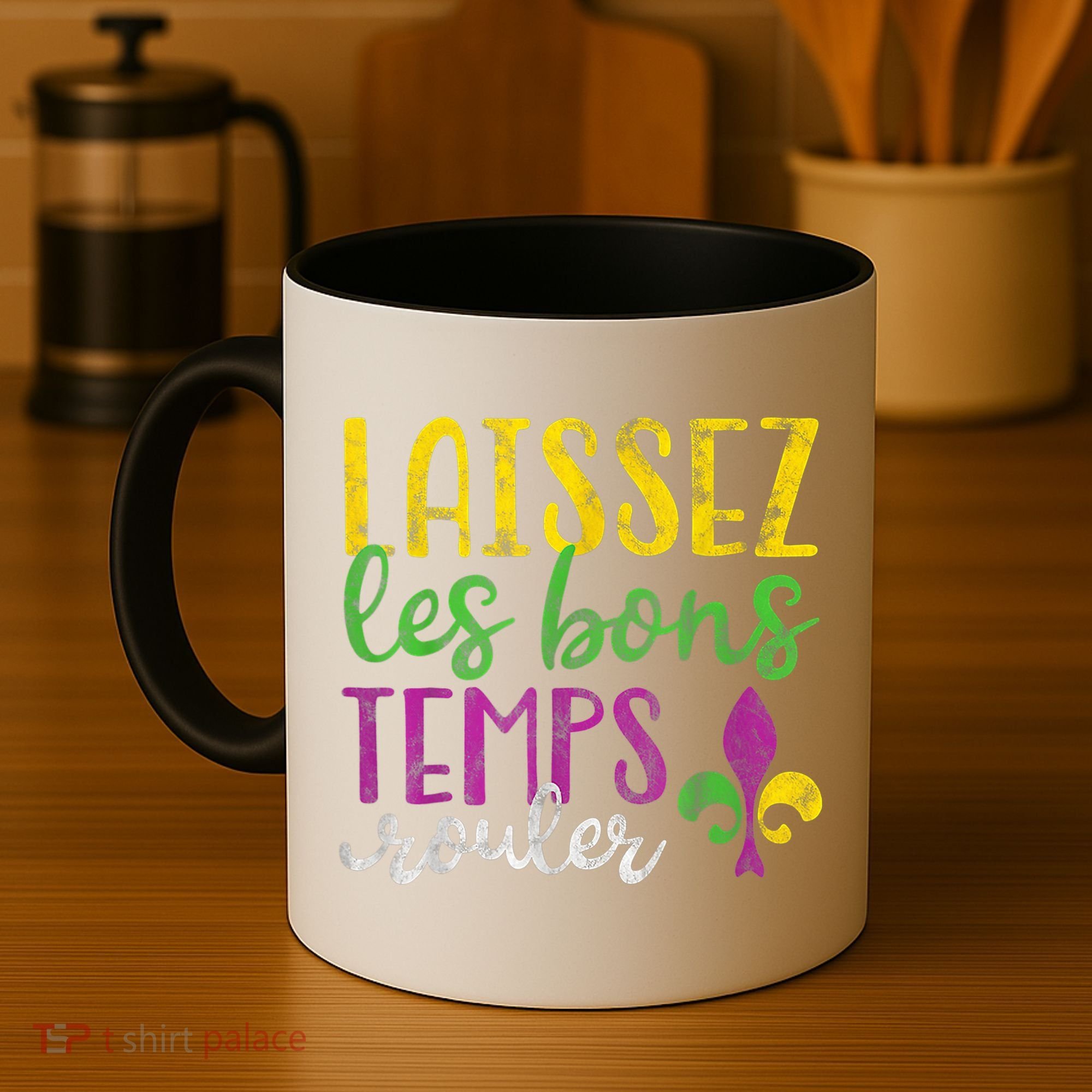Laissez Les Bons Temps Rouler Mardi Gras New Orleans Coffee Mug