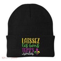 Laissez Les Bons Temps Rouler Mardi Gras New Orleans Beanie thumb 0