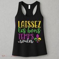 Laissez Les Bons Temps Rouler Mardi Gras New Orleans Women's Tank Top thumb 3