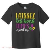Laissez Les Bons Temps Rouler Mardi Gras New Orleans Toddler T-Shirt thumb 0