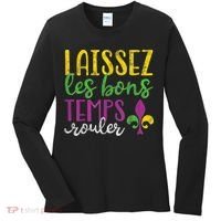 Laissez Les Bons Temps Rouler Mardi Gras New Orleans Women's Long Sleeve Shirt thumb 0