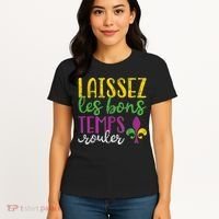 Laissez Les Bons Temps Rouler Mardi Gras New Orleans Women's T-Shirt thumb 4