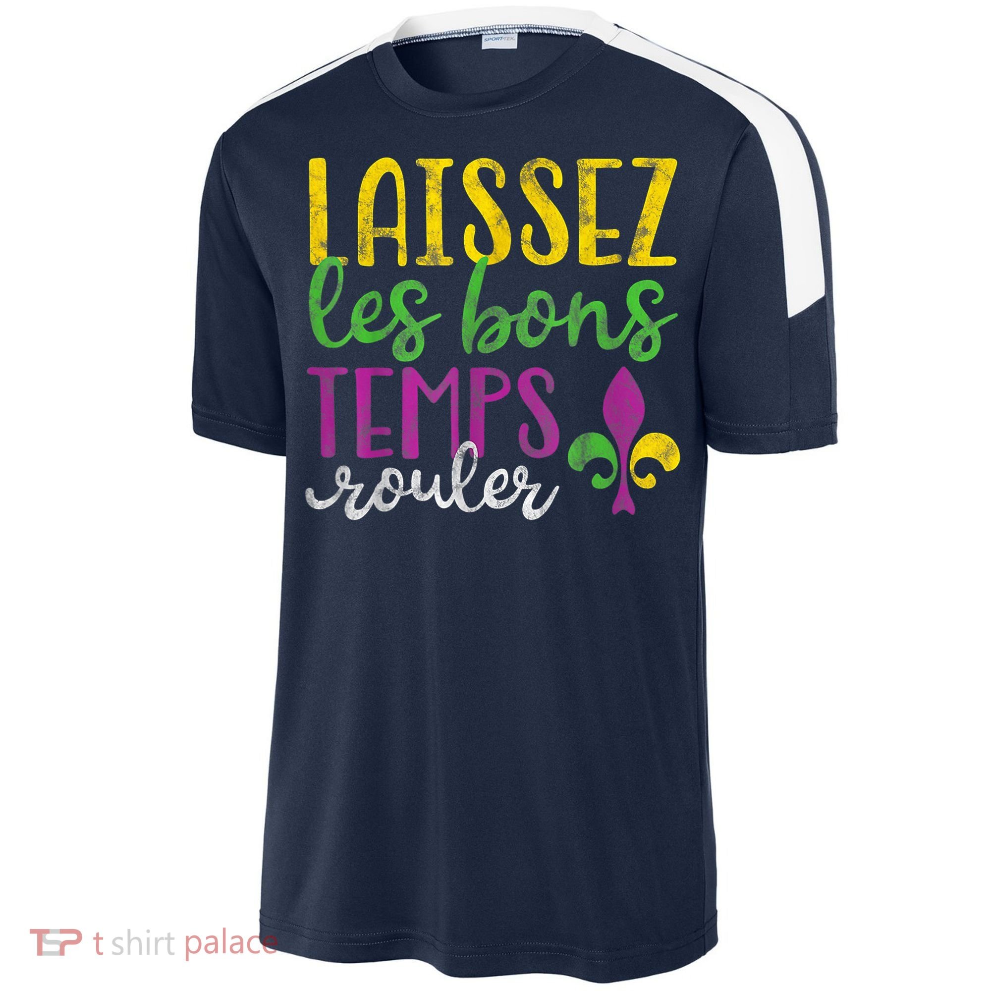 Laissez Les Bons Temps Rouler Mardi Gras New Orleans Sport-Tek Competitor United Soccer Jersey