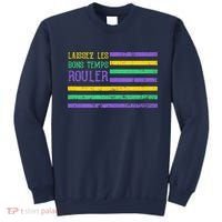 Laissez Les Bons Temps Rouler American Flag Mardi Gras Sweatshirt thumb 0