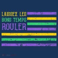 Laissez Les Bons Temps Rouler American Flag Mardi Gras Hat thumb 2