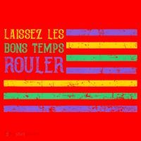 Laissez Les Bons Temps Rouler American Flag Mardi Gras Santa Hat thumb 1