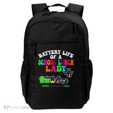 Lunch Lady Battery Cafeteria Food Preparation Assistant Backpack