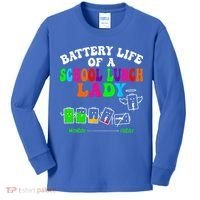 Lunch Lady Battery Cafeteria Food Preparation Assistant Kids Long Sleeve Shirt thumb 0