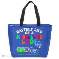Lunch Lady Battery Cafeteria Food Preparation Assistant Tote Bag thumb 0