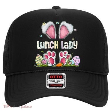Lunch Lady Bunny Cute Easter Lunch Lady Easter Cafeteria Worker Lunch Hat