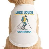 Lake Louise Banff National Park Alberta Canada. Doggie Tank thumb 0