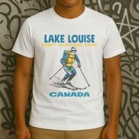 Lake Louise Banff National Park Alberta Canada. T-Shirt thumb 3