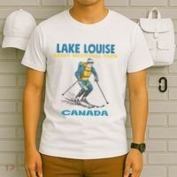 Lake Louise Banff National Park Alberta Canada. T-Shirt thumb 6