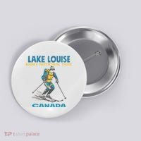 Lake Louise Banff National Park Alberta Canada. Button thumb 0