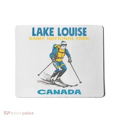 Lake Louise Banff National Park Alberta Canada. Mousepad
