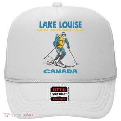 Lake Louise Banff National Park Alberta Canada. Hat