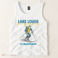 Lake Louise Banff National Park Alberta Canada. Tank Top thumb 2