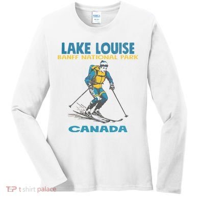 Lake Louise Banff National Park Alberta Canada. Women's Long Sleeve Shirt