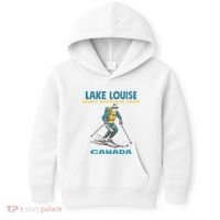 Lake Louise Banff National Park Alberta Canada. Kids Hoodie thumb 0
