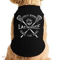 Lacrosse Legally Beating People With Sticks Doggie Tank thumb 0