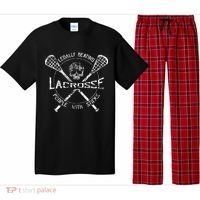 Lacrosse Legally Beating People With Sticks Pajama Set thumb 0