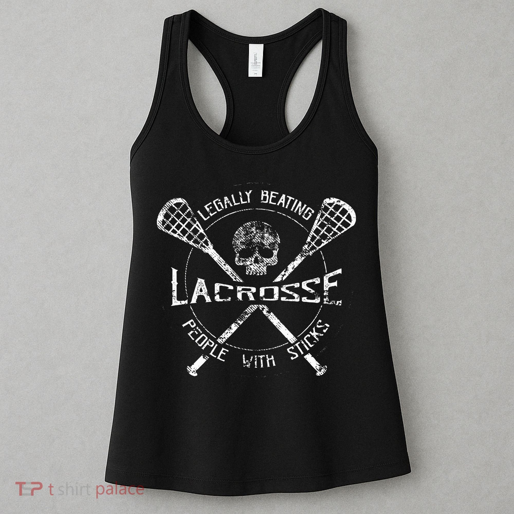 Lacrosse Legally Beating People With Sticks Women's Tank Top