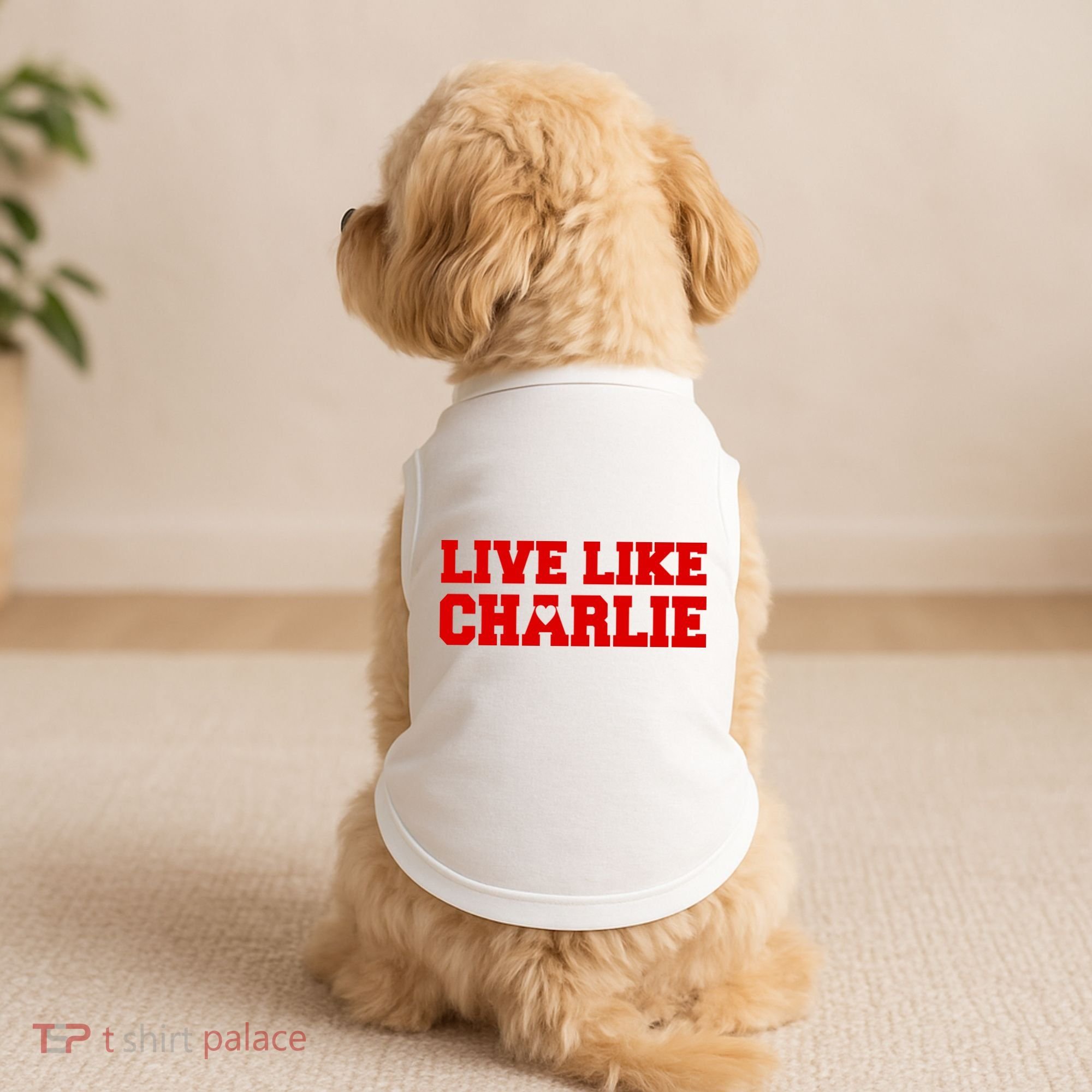 Live Like Charlie Kirk Doggie Tank