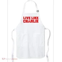 Live Like Charlie Kirk Apron thumb 0