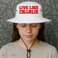 Live Like Charlie Kirk Bucket Hat thumb 3