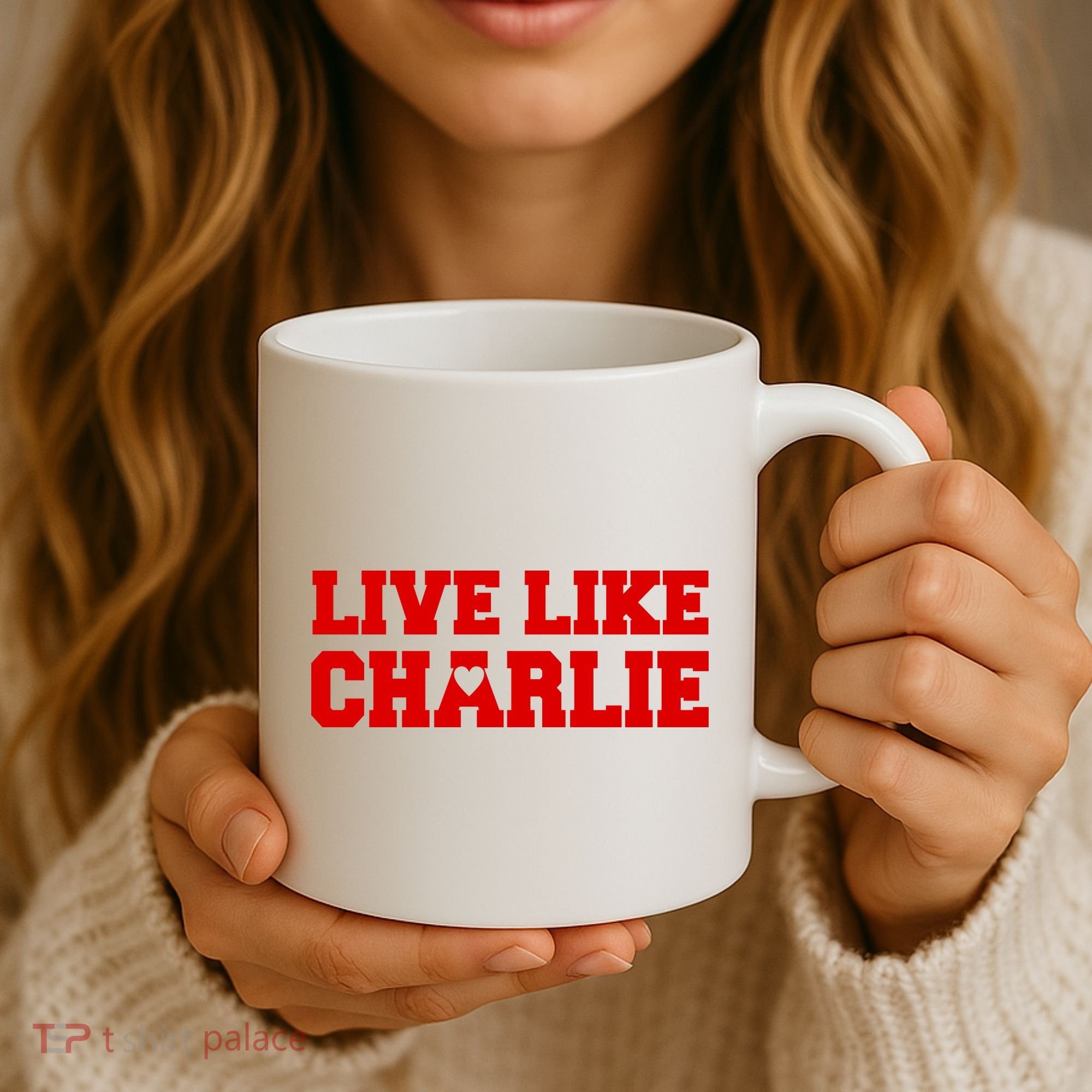 Live Like Charlie Kirk Coffee Mug