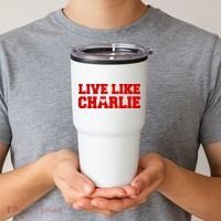 Live Like Charlie Kirk Tumbler thumb 2