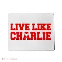 Live Like Charlie Kirk Mousepad thumb 0