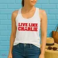 Live Like Charlie Kirk Women's Tank Top thumb 2