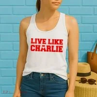 Live Like Charlie Kirk Women's Tank Top thumb 2
