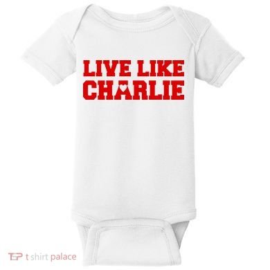 Live Like Charlie Kirk Baby Bodysuit