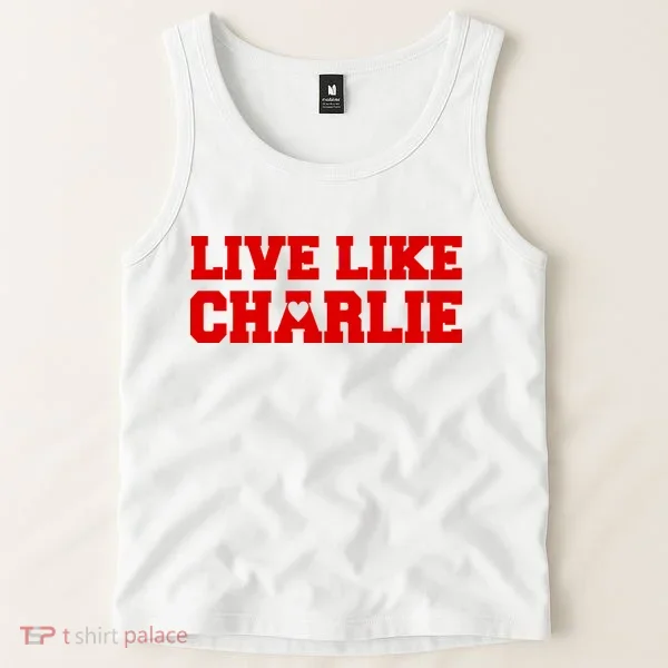 Live Like Charlie Kirk Tank Top