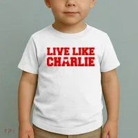 Live Like Charlie Kirk Toddler T-Shirt thumb 2